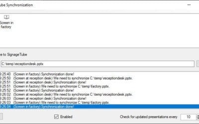 Introducing the SignageTube Synchronization Tool: Revolutionizing Digital Signage Management